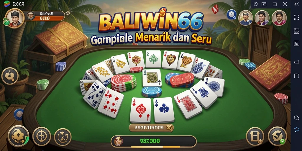 Tampilan gameplay BALIWIN66 yang seru dan interaktif.