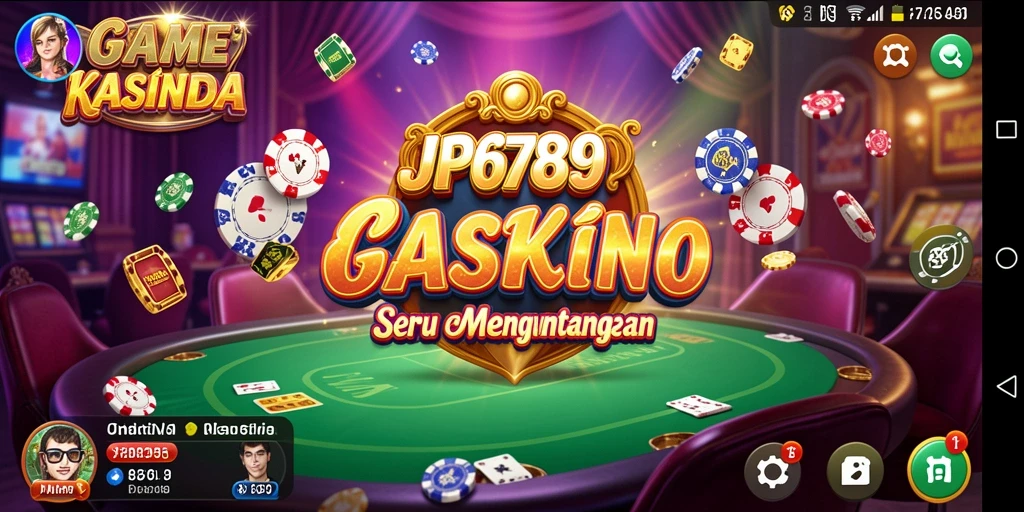 Tampilan menarik dari gameplay Kasino JP6789 yang mendebarkan.