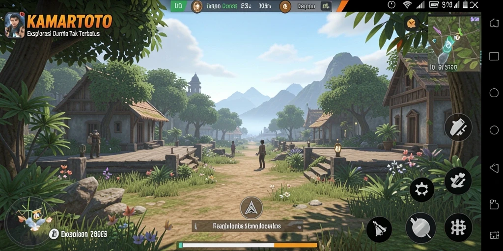 Gameplay seru KAMARTOTO dengan grafis memukau dan dunia terbuka.