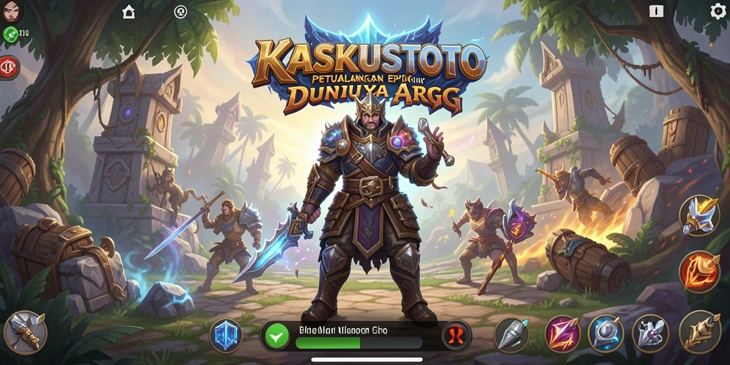 Tampilan seru dari pertarungan epik dalam KASKUSTOTO.