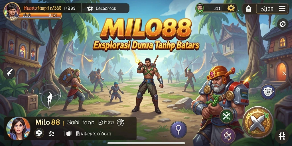 Menampilkan gameplay mendalam dalam dunia terbuka.